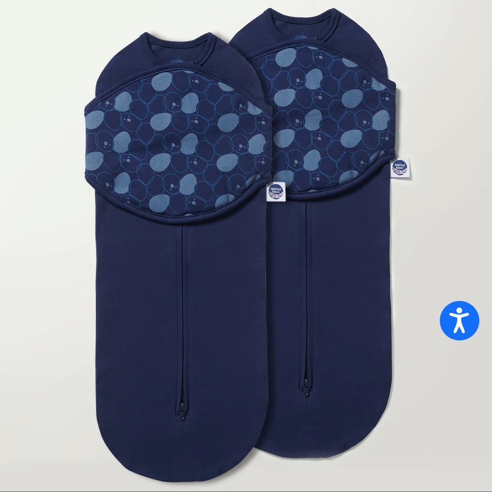 Nested Bean Zen Neo Swaddles - Set of 2 NWOT